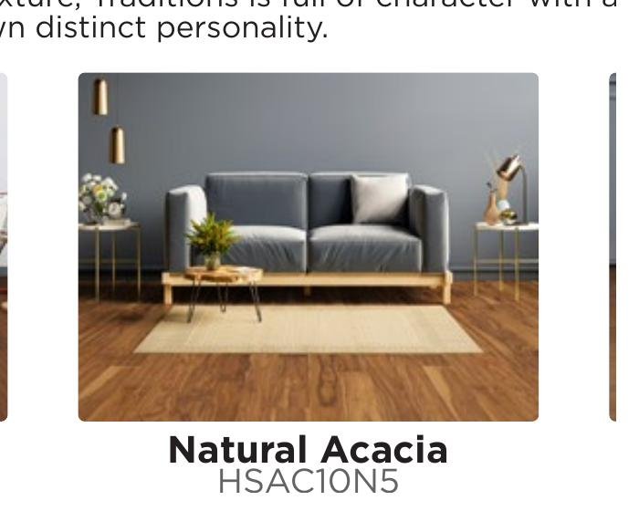 Natural Acacia &mdash; Traditions collection flooring