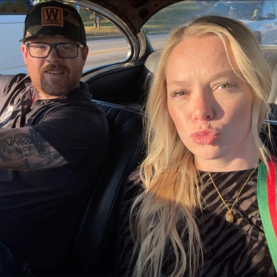 Nick and Kayla, owners of The Flooring Collective in Pea Ridge, Arkansas